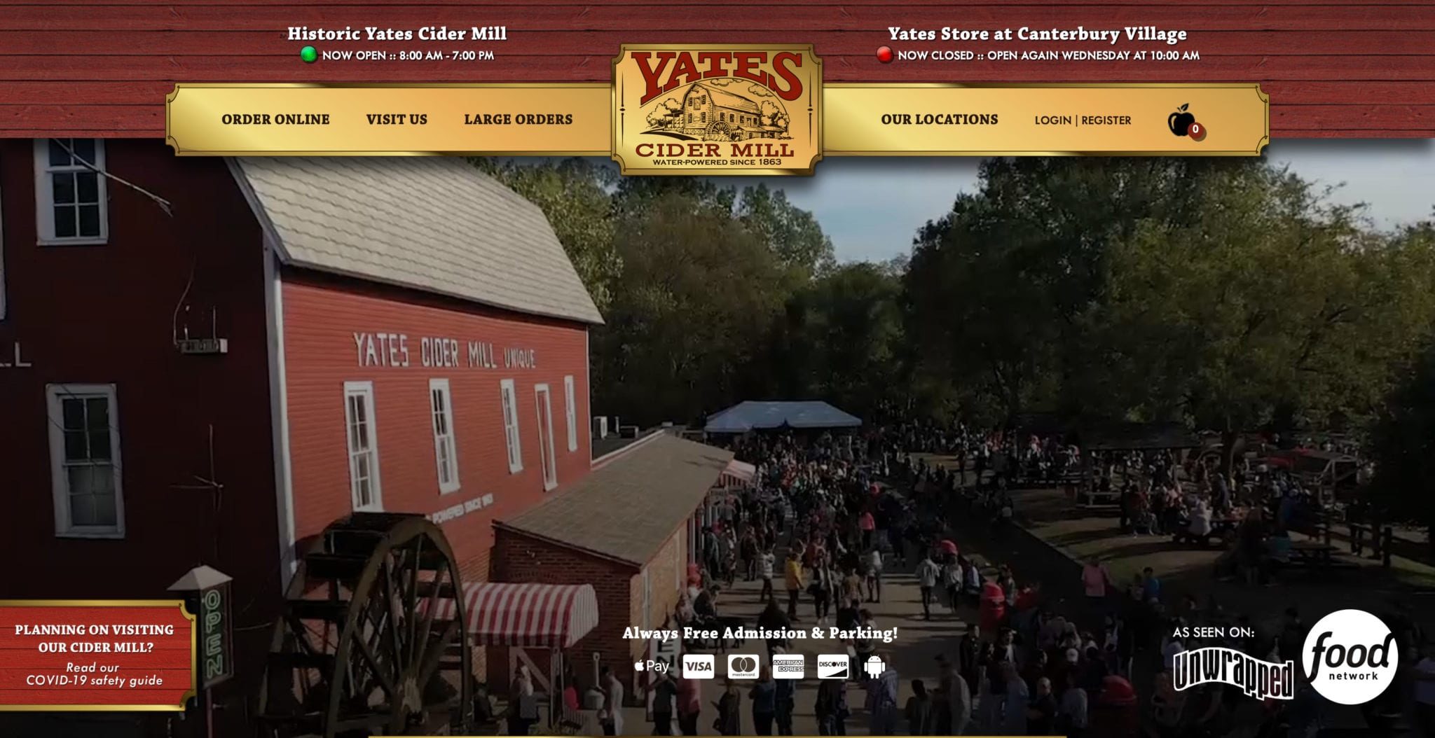 Yates Cider Mill • Michigan's 1 Cider Mill